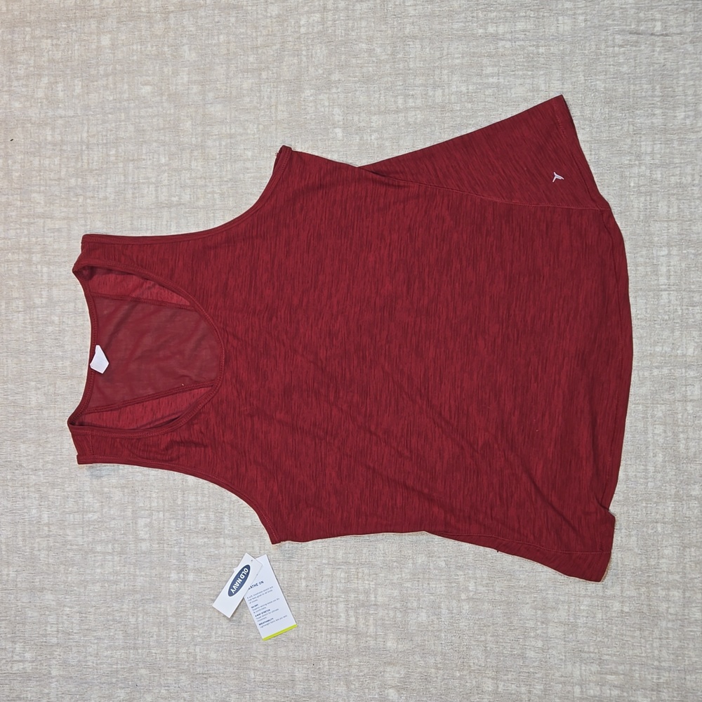 NWT Maroon Old Navy Tank Top Size XL